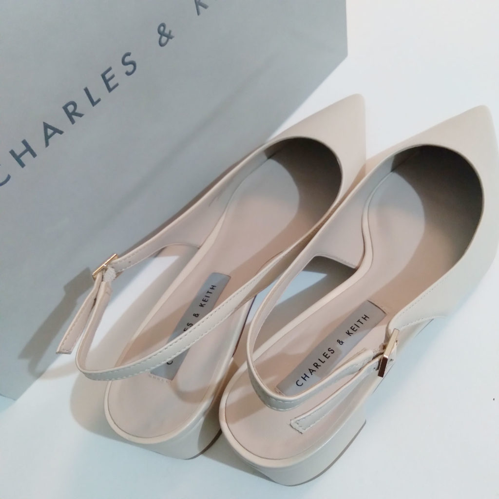 Charles & Keith Openback Pumps Shoes